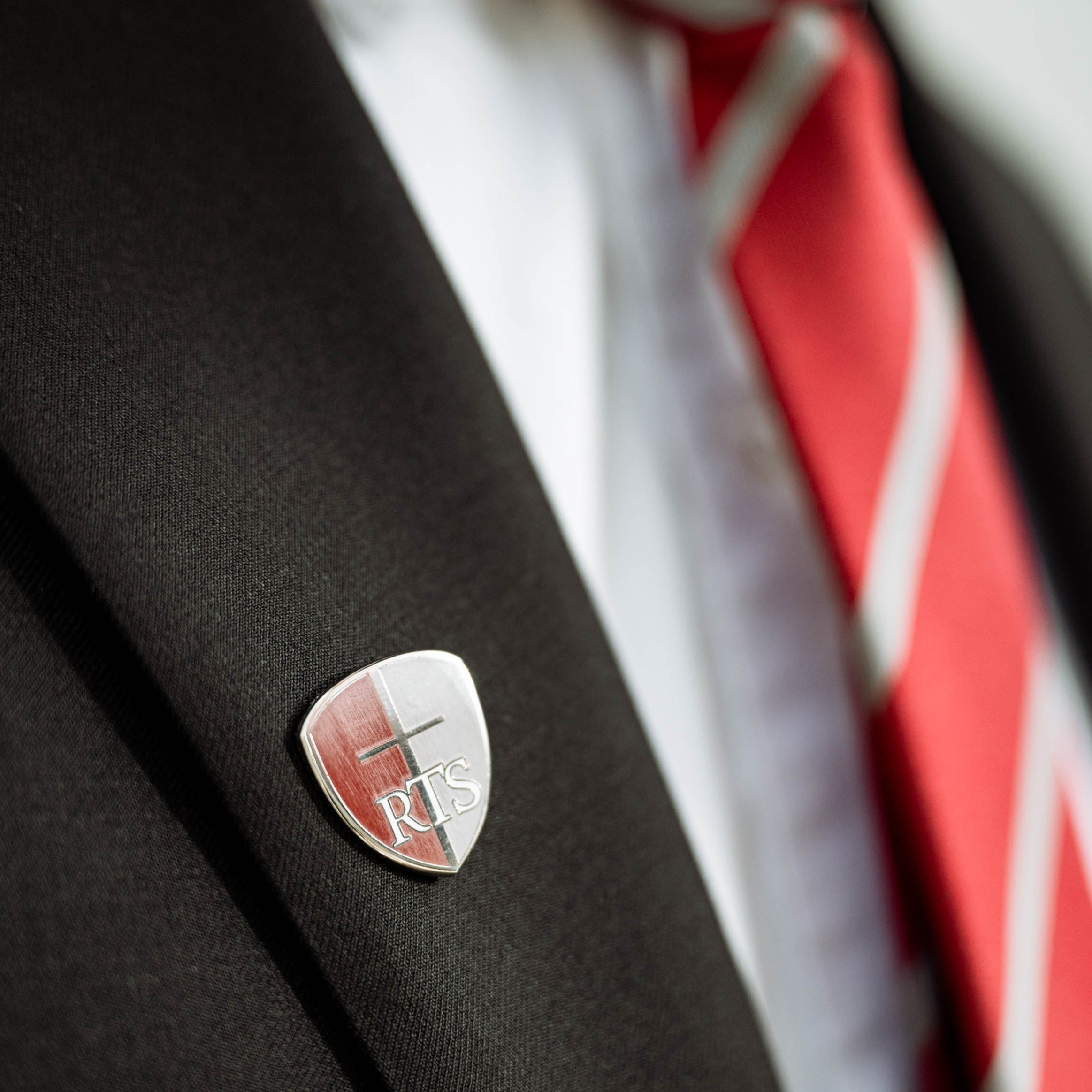 Shield Lapel Pin - RTS MIND + HEART