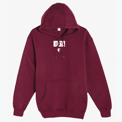 Hoodie | RTS Shield Logo (Burgundy)