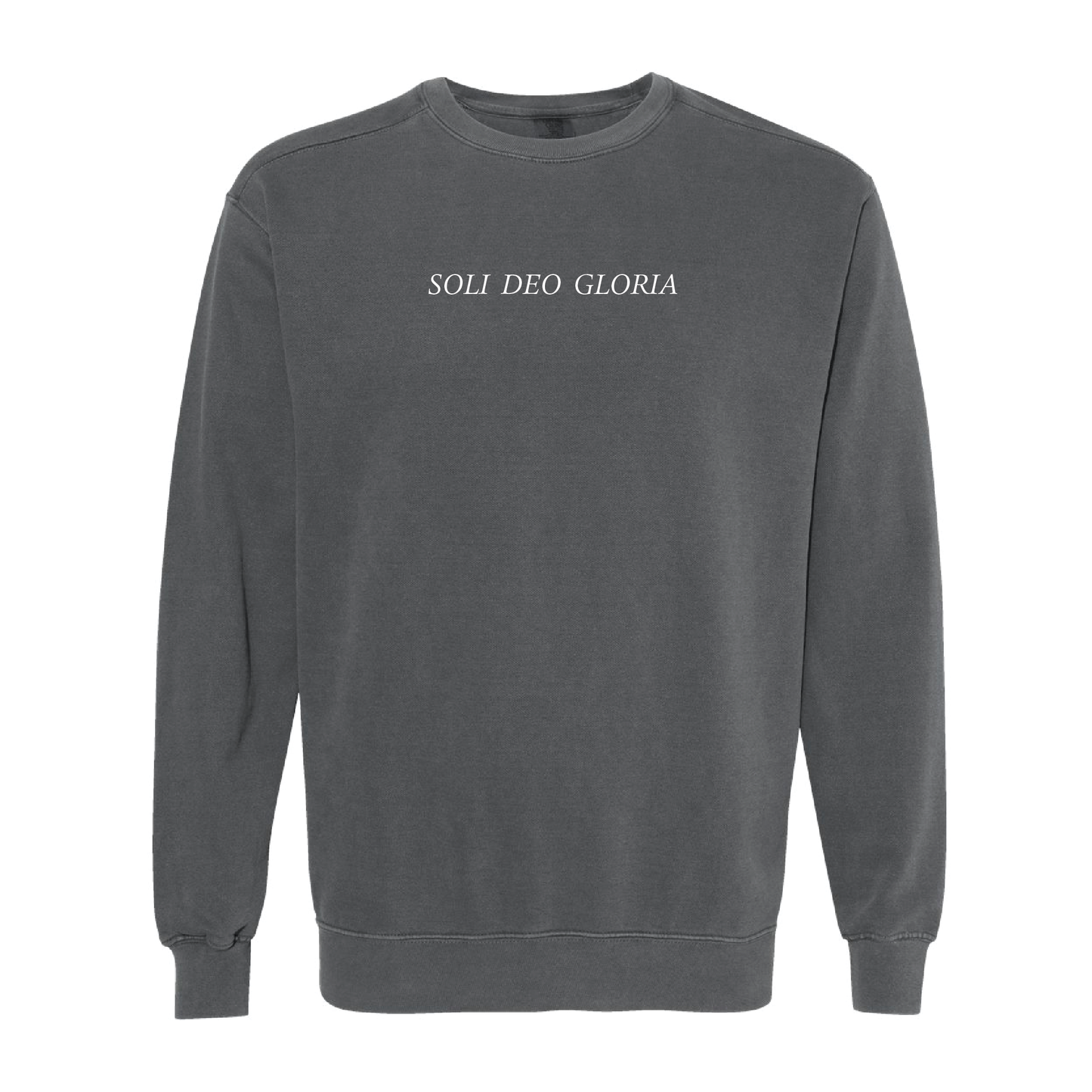 Crew Neck Sweatshirt | Soli Deo Gloria