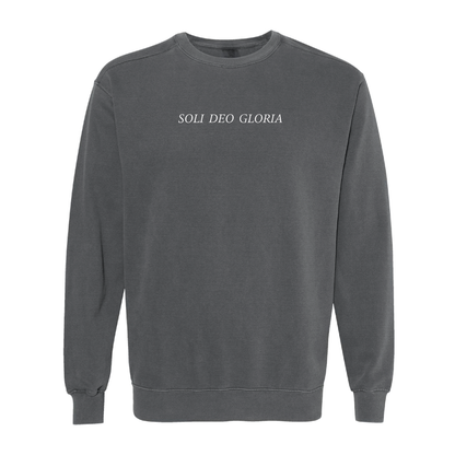 Crew Neck Sweatshirt | Soli Deo Gloria