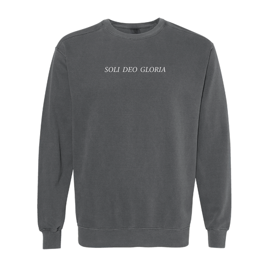 Crew Neck Sweatshirt | Soli Deo Gloria